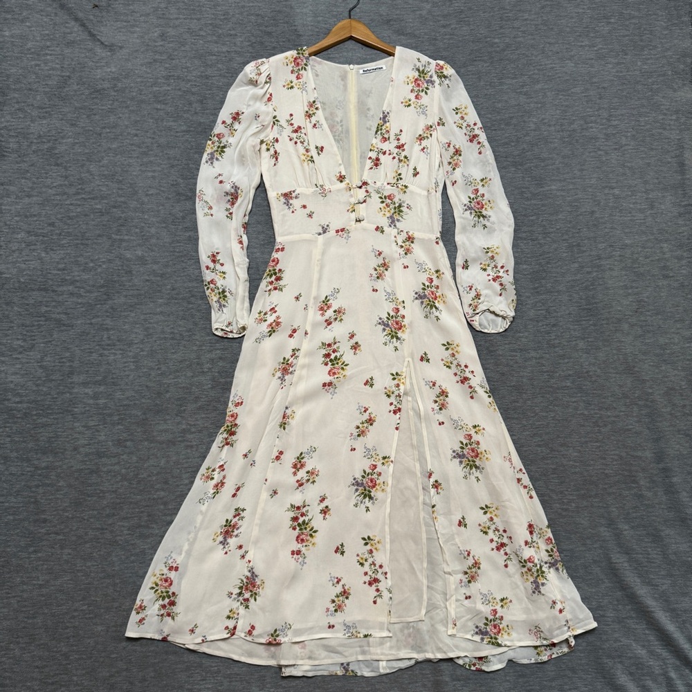 Reformation sz 6 Lorne Dress in Perfume Floral - Picture 5 of 11